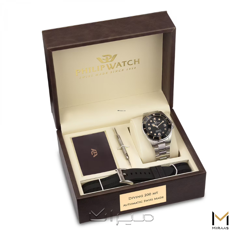 ساعت مردانه فیلیپ واچ R8223216008 - خرید ساعت فیلیپ واچ - philip watch - ساعت فیلیپ واچ - ساعت philip watch - ساعت مردانه - ساعت زنانه - ساعت مچی